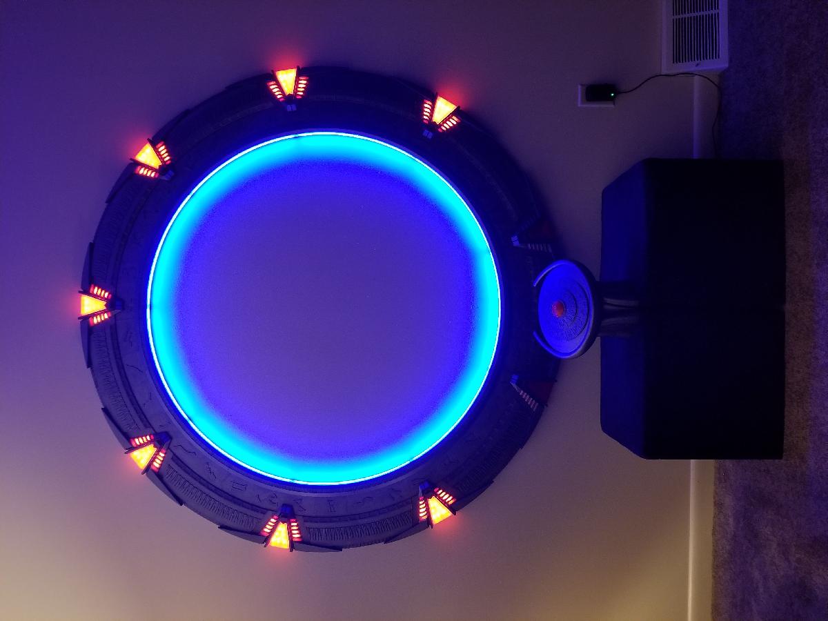 Portal Estelar Iluminado de 5 pes