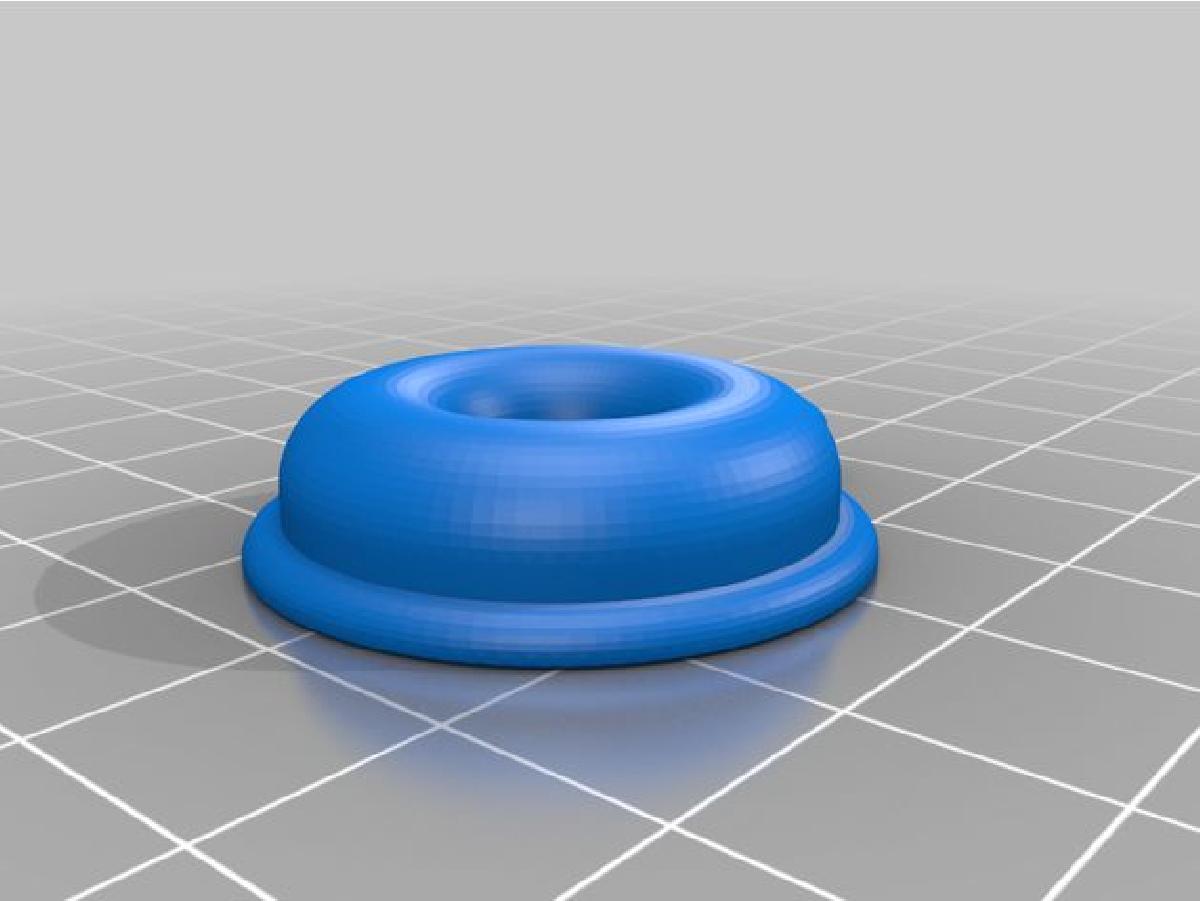Charme de Donut Gel Azul da Sala de Operacao