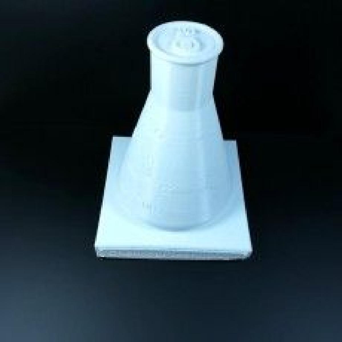 Erlenmeyer Frasco promovendo Tecnologia Química