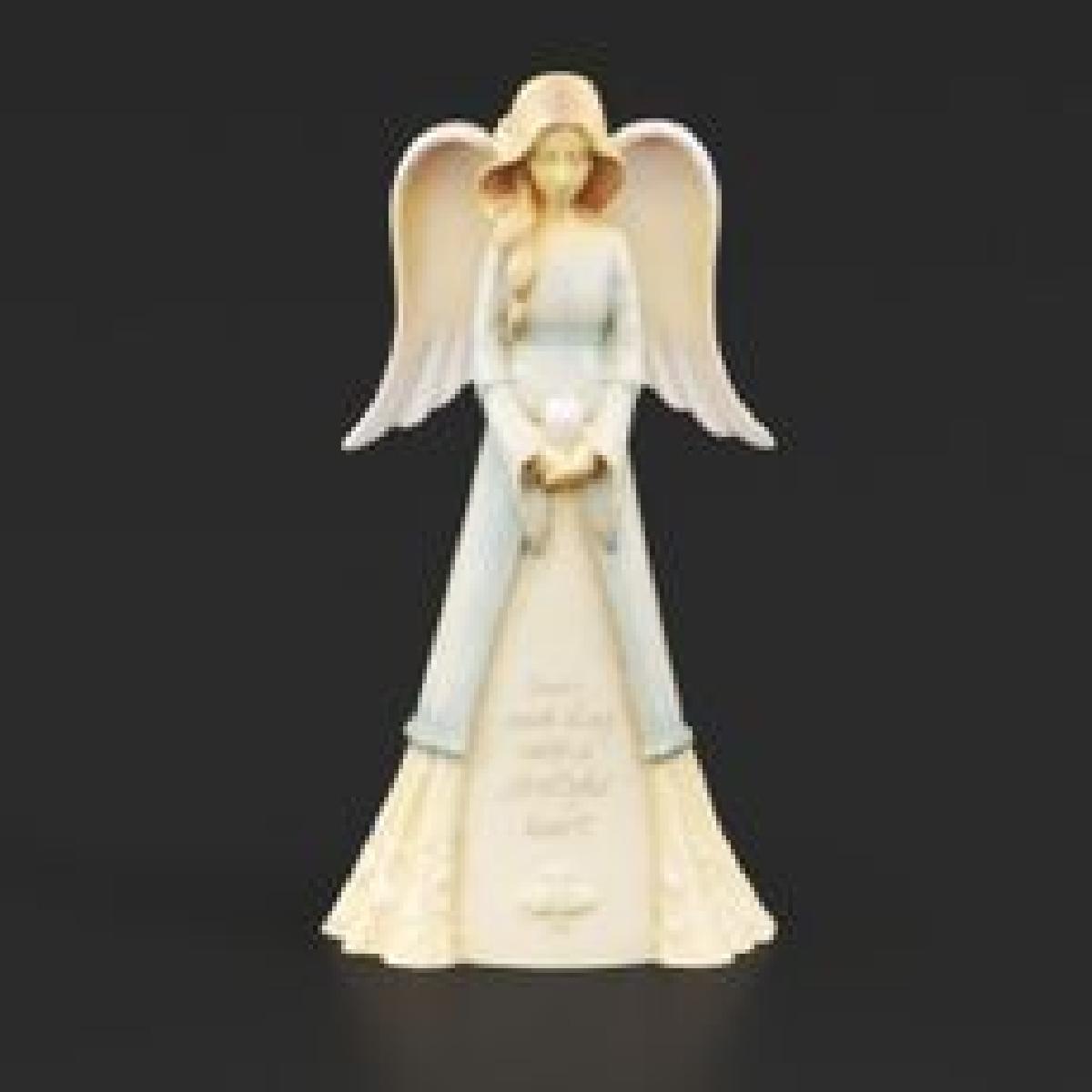 Estatua de Anjo da Gratidao Coracao Grato Enesco Foundations