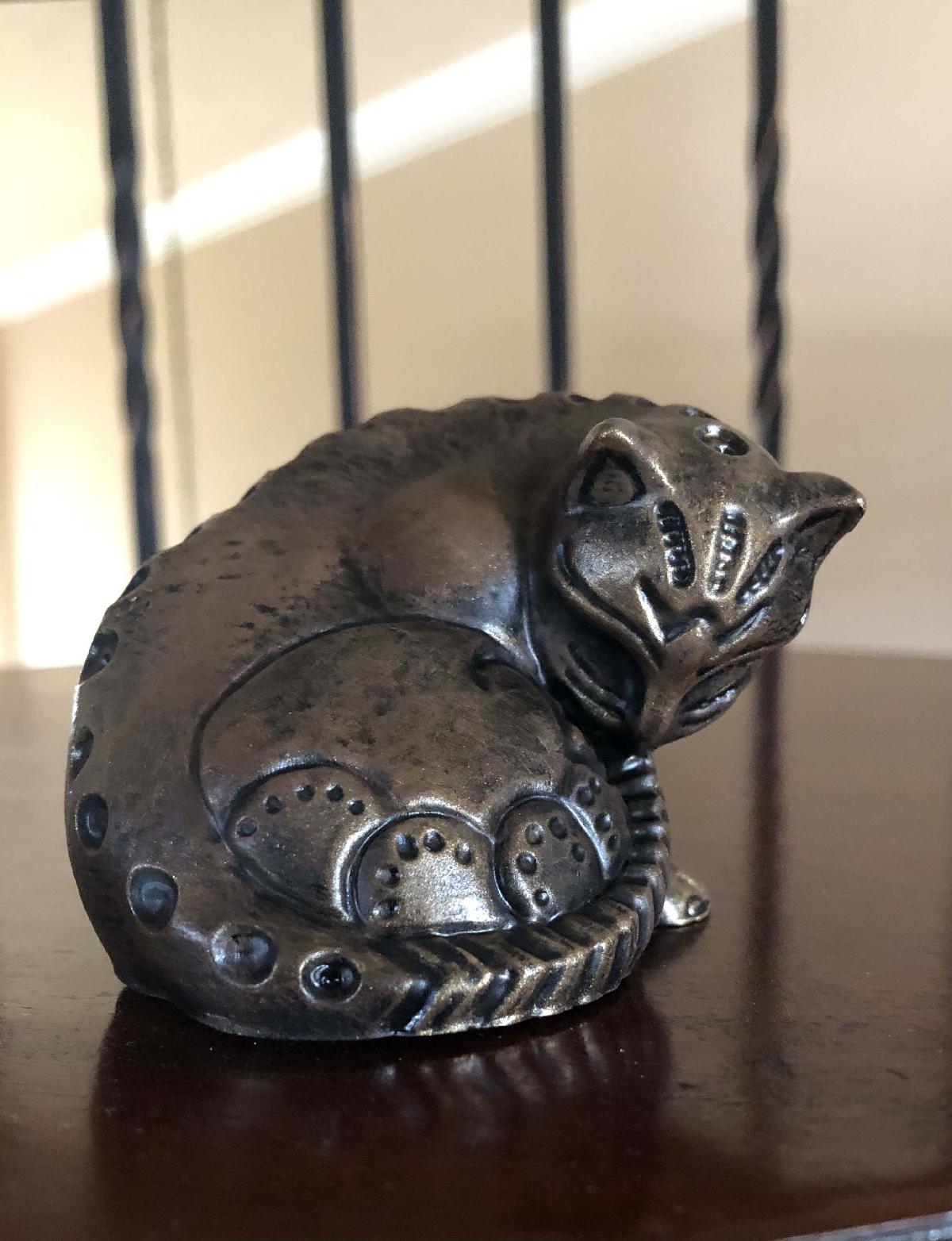 Pōpoki: o gato Tiki da boa sorte (para o aniversario do Chris)