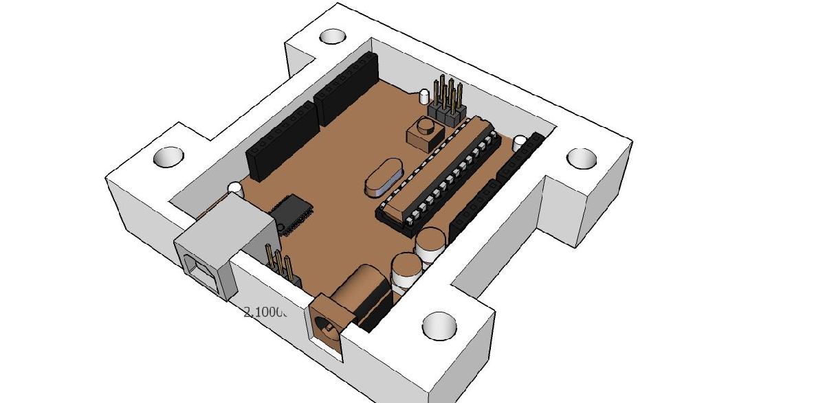 Caixa robusta para Arduino