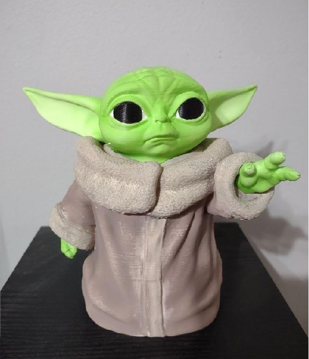 Bebe Yoda ( Grogu ) Impressao Facil