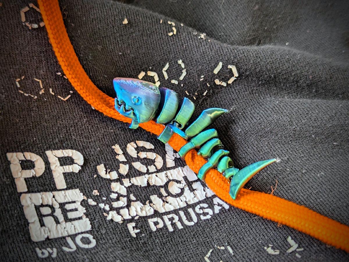 Colar de contas do Baby Shark