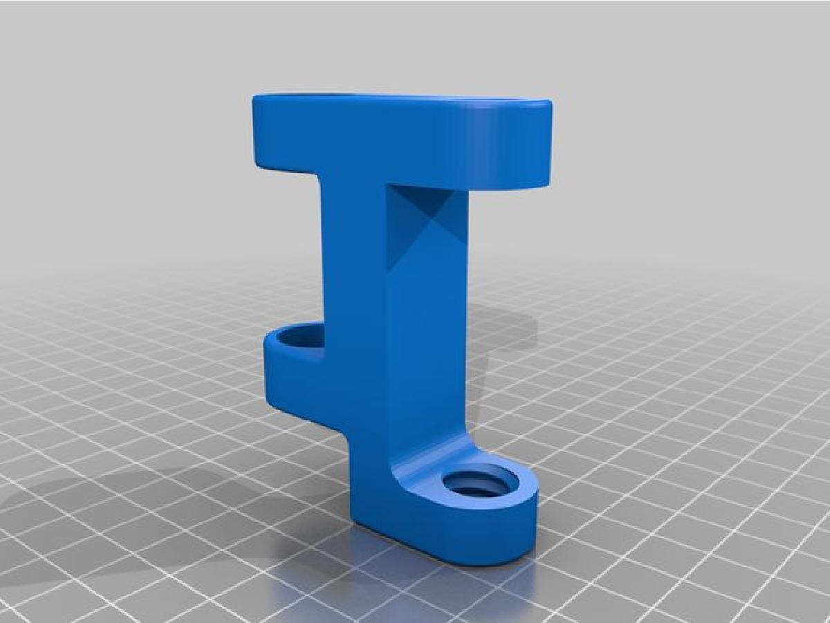 Lâmpada LED articulada impressa em 3D