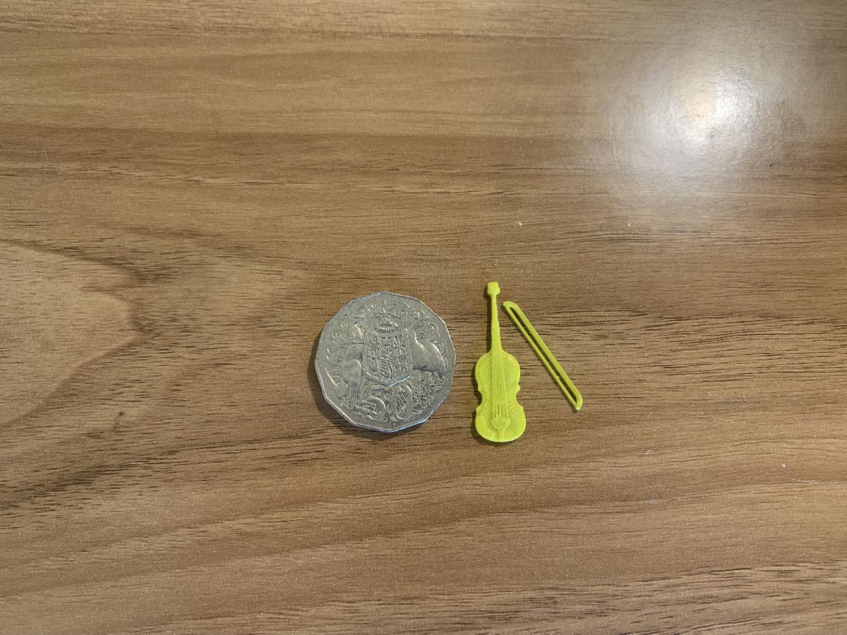 A menor violino do mundo