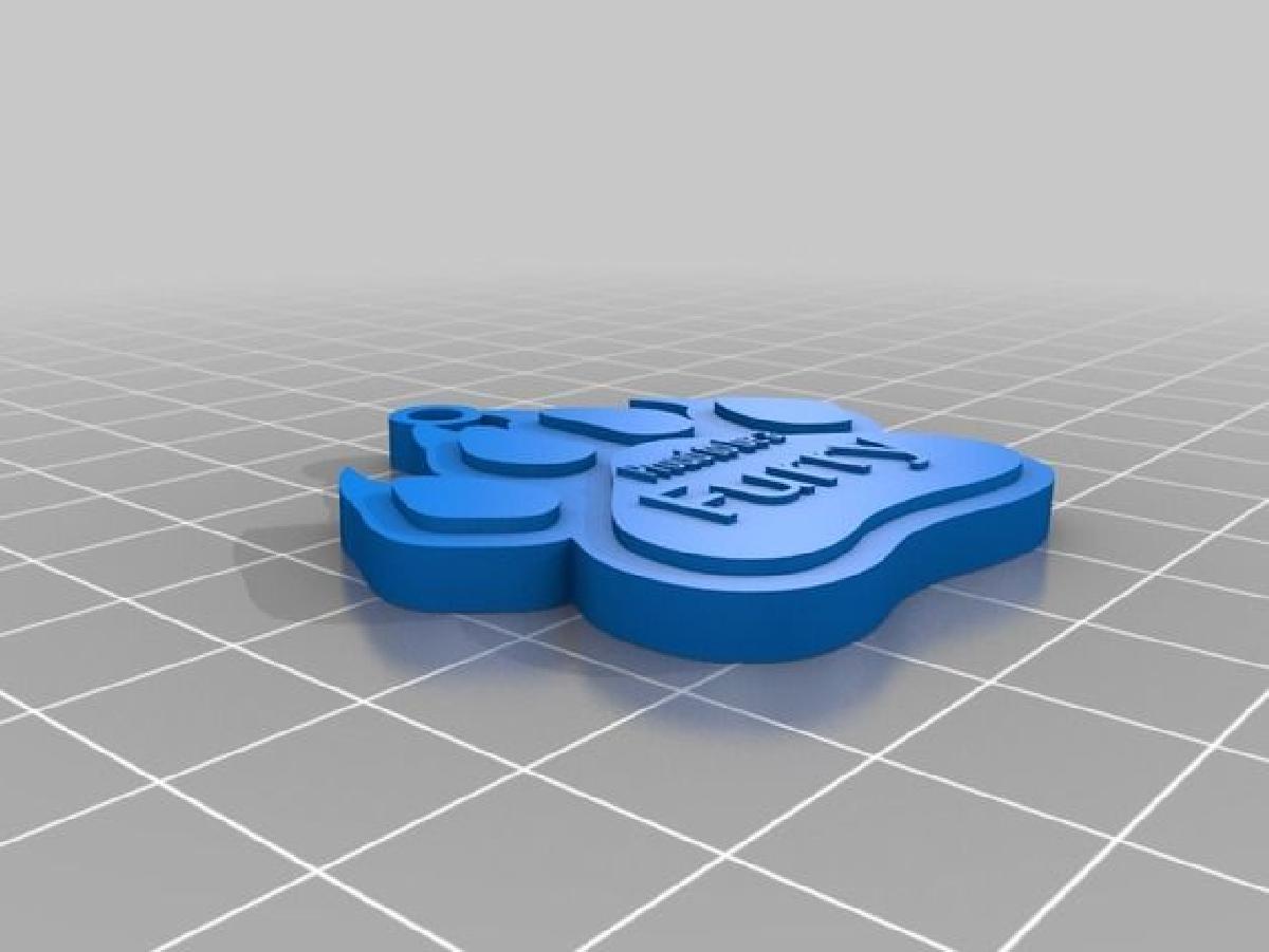 Orgulhoso de ser um chaveiro furry