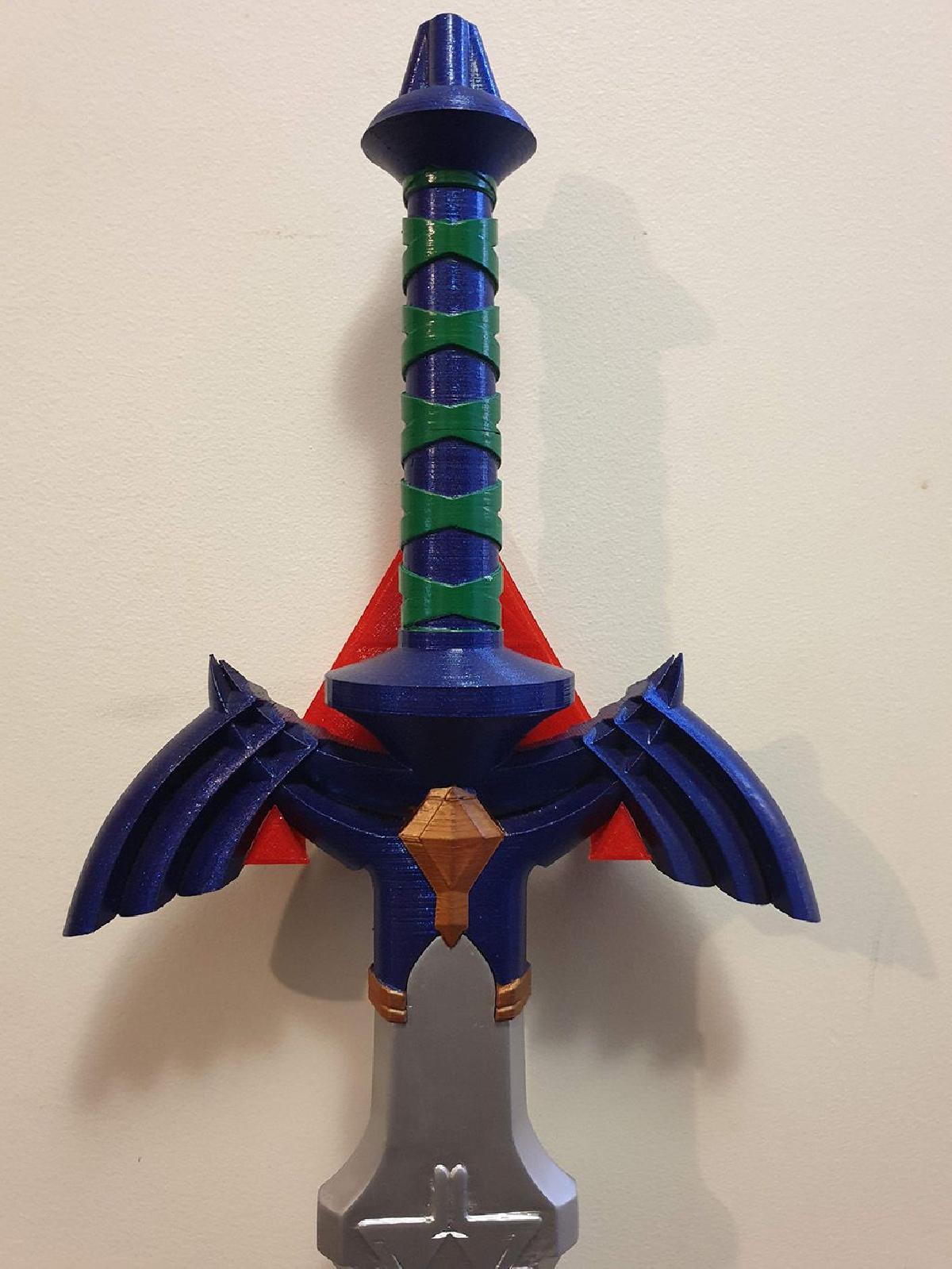 Suporte de parede para a Master Sword