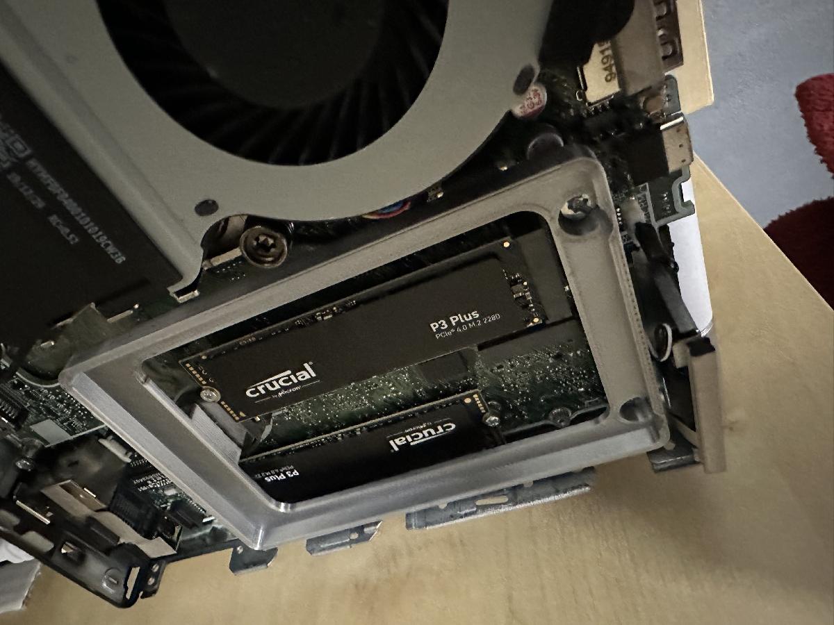 Gaiola de unidade para HP EliteDesk 800 G5 Mini