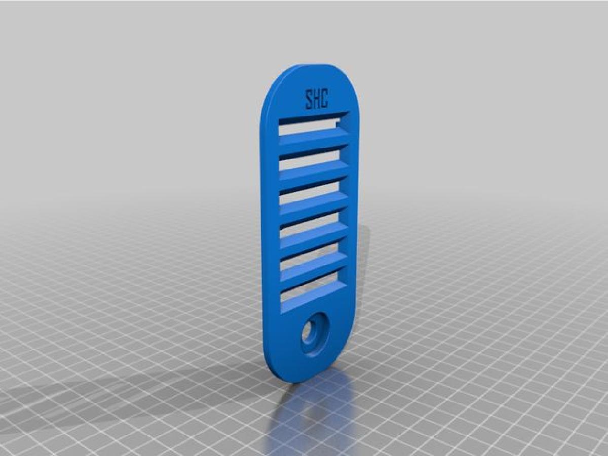 Saidas de ar do pilar B da porta LED SHC VW T25 T3 Vanagon
