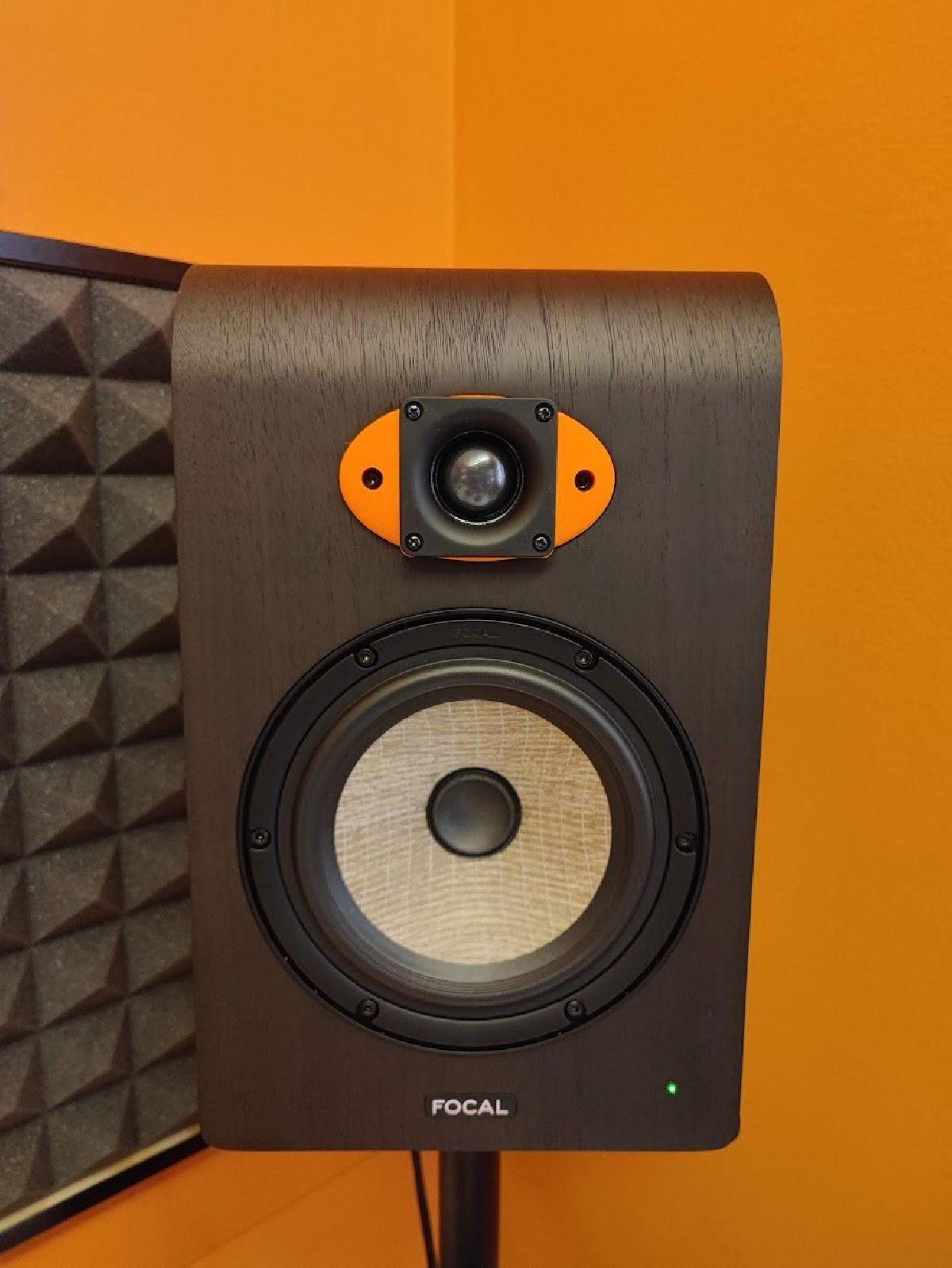 Atualizacao do Tweeter de Aluminio Focal Shape para Monacor DT 28N Dome de Seda