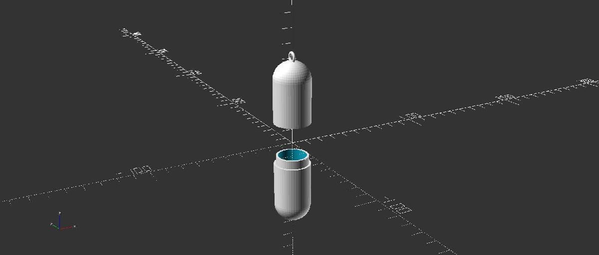 Chaveiro de capsula parametrica