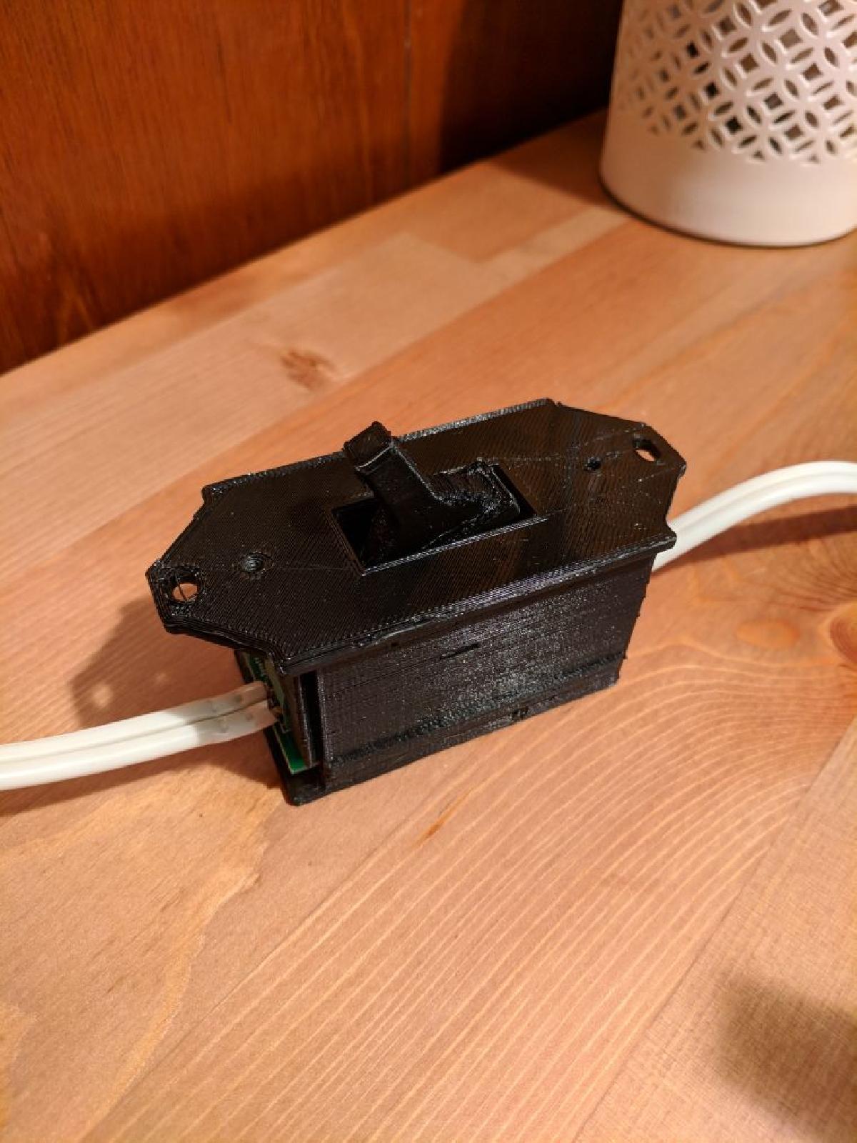 Interruptor de Luz WiFi de $5: Caixa de Interruptor de Luz Sonoff Embutido