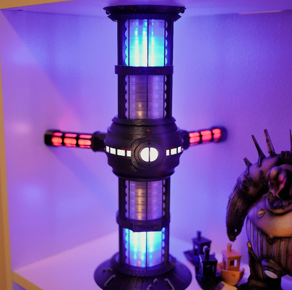 NCC 1701 D Reator de nucleo de dobra empresarial