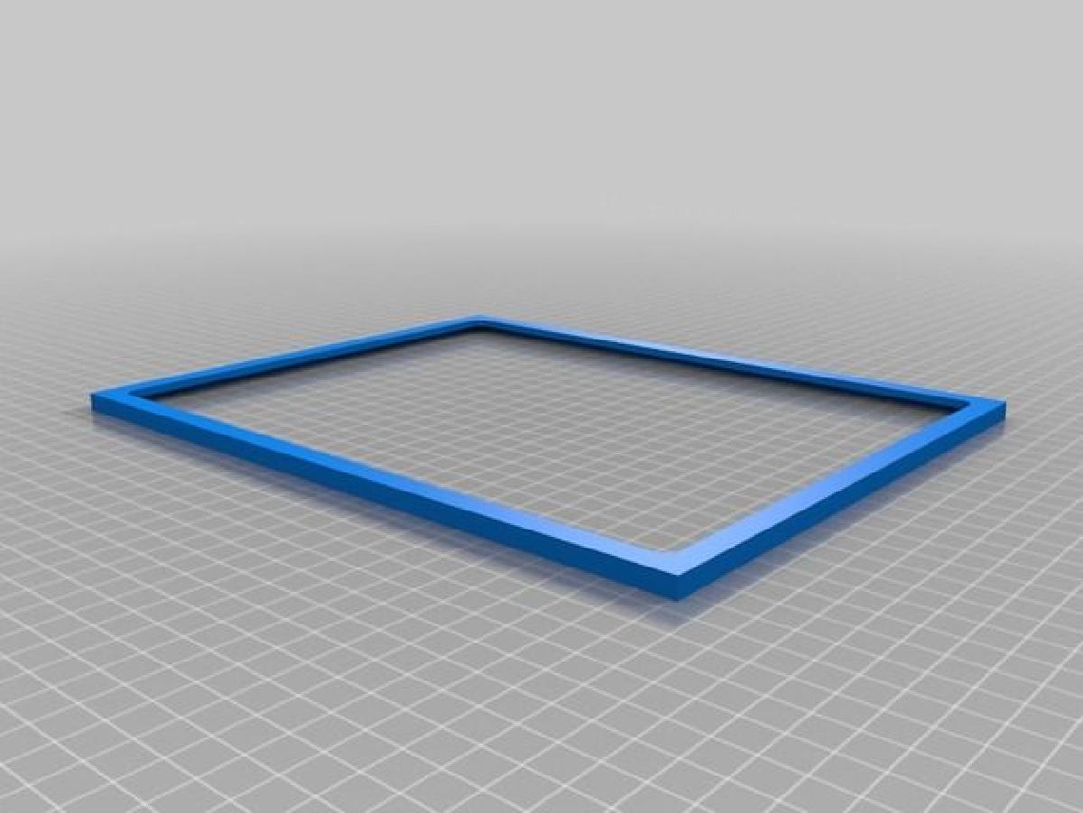 Arte 2D de Pena com Moldura