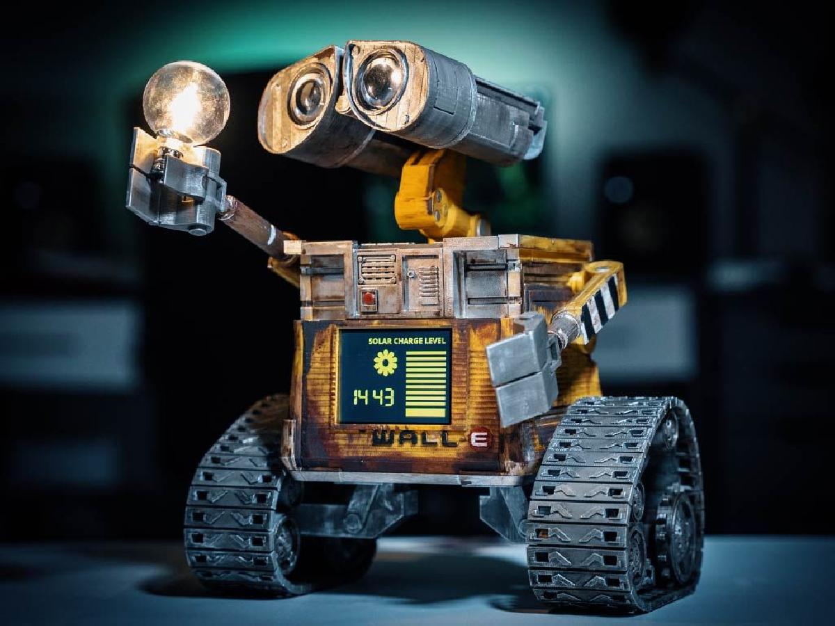 Luminaria Despertador WALL E