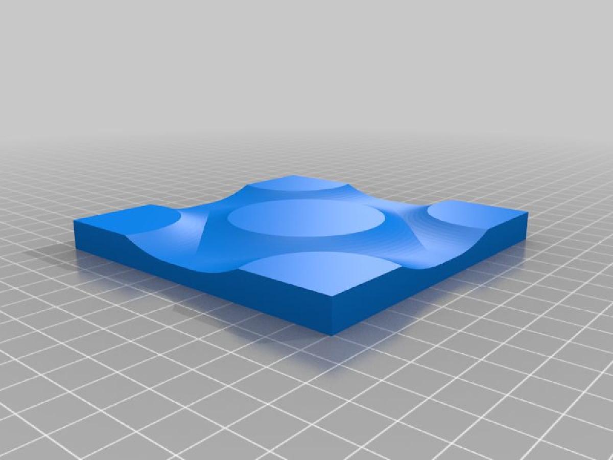 Teste de impressao 3D nao planar