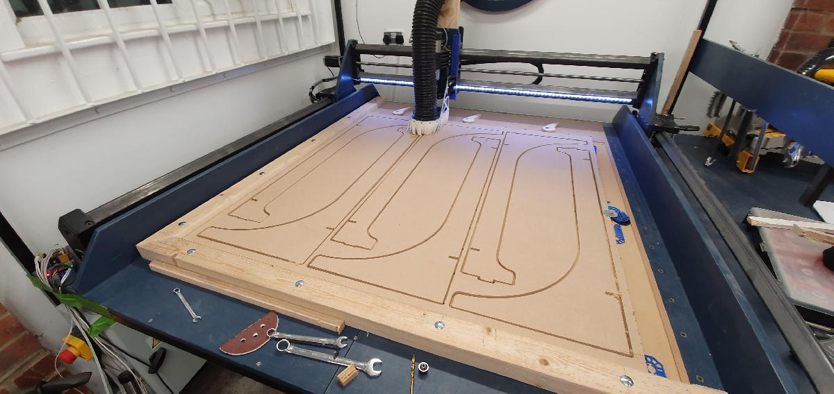 Root 4 CNC Maquina CNC de grande escala