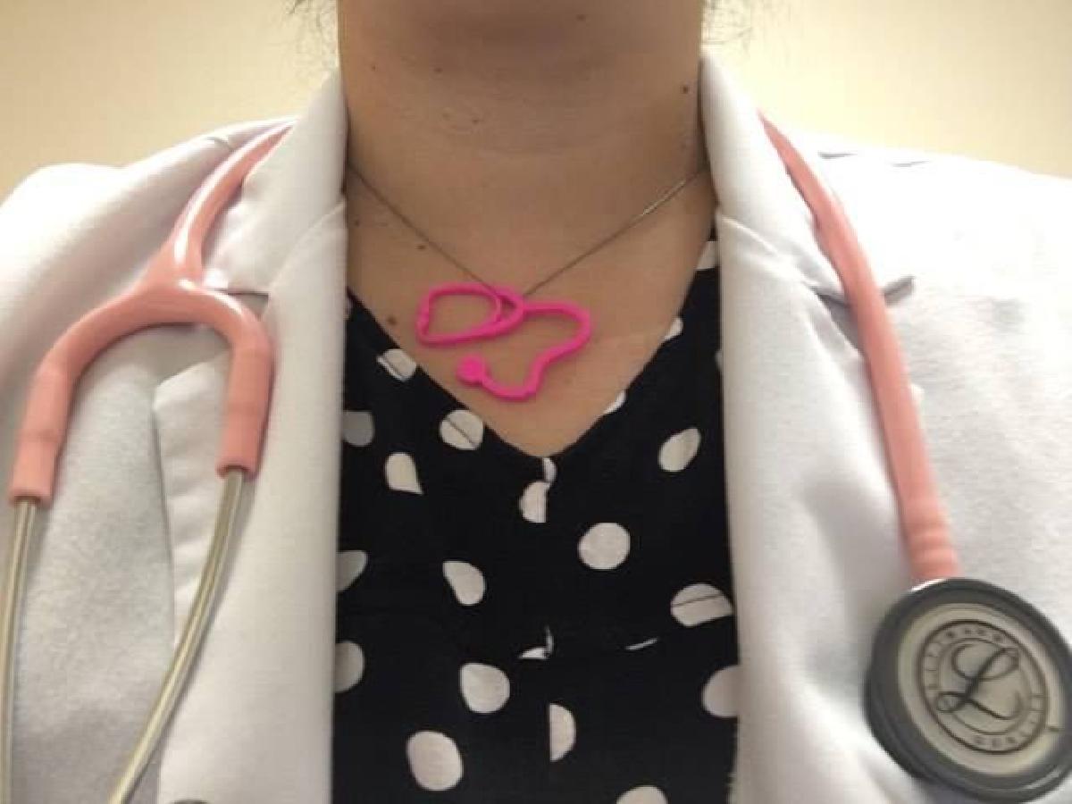 pingente de estetoscopio