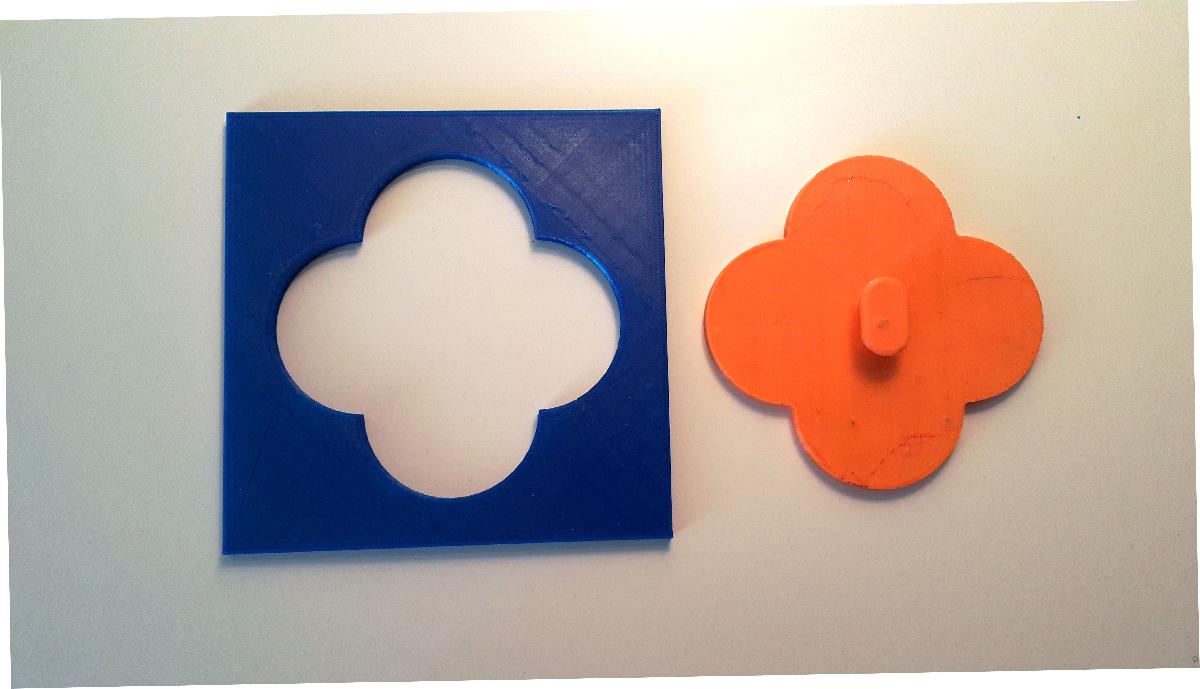 Formas de Insercao Metal Montessori