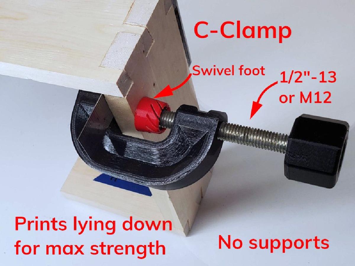 C Clamp: Grampeador em C