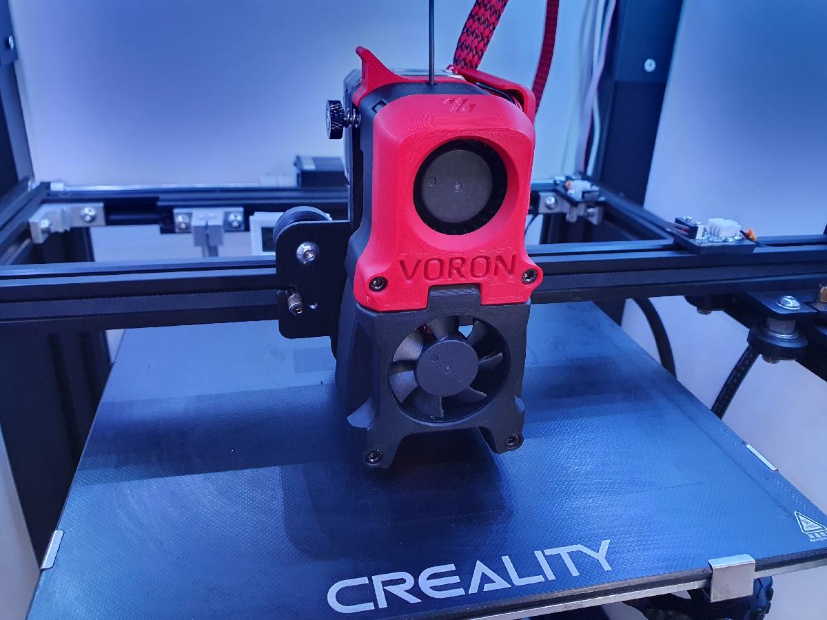 Suporte de Direto Drive Afterburner VORON para Ender 5/Pro/Plus