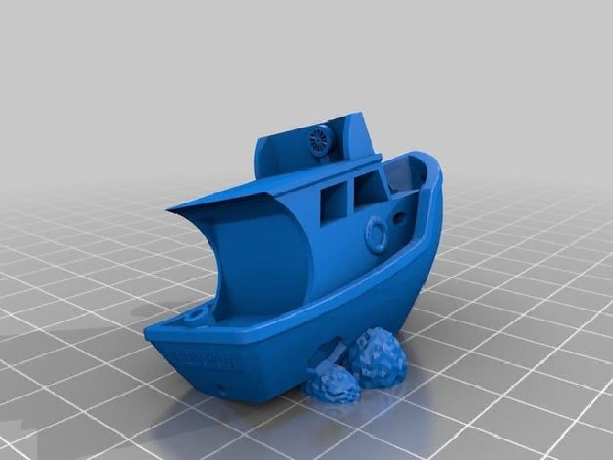 SS Minnow Benchy Danificado