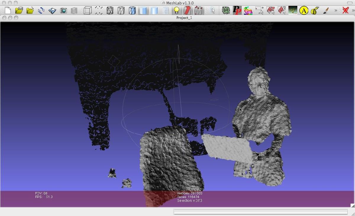 Aplicativo Kinect para OSX