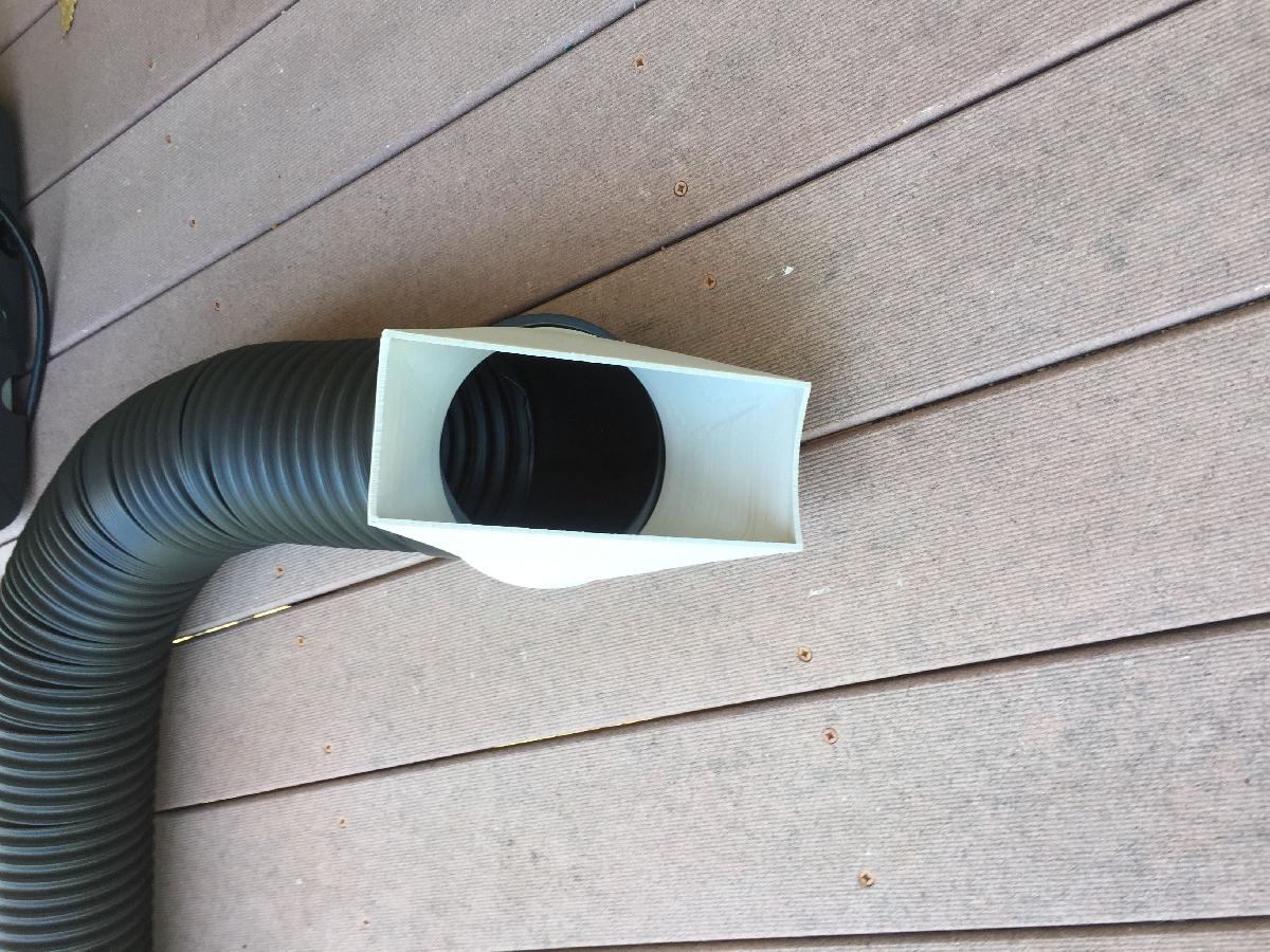 Adaptador de reversao para ar condicionado portatil