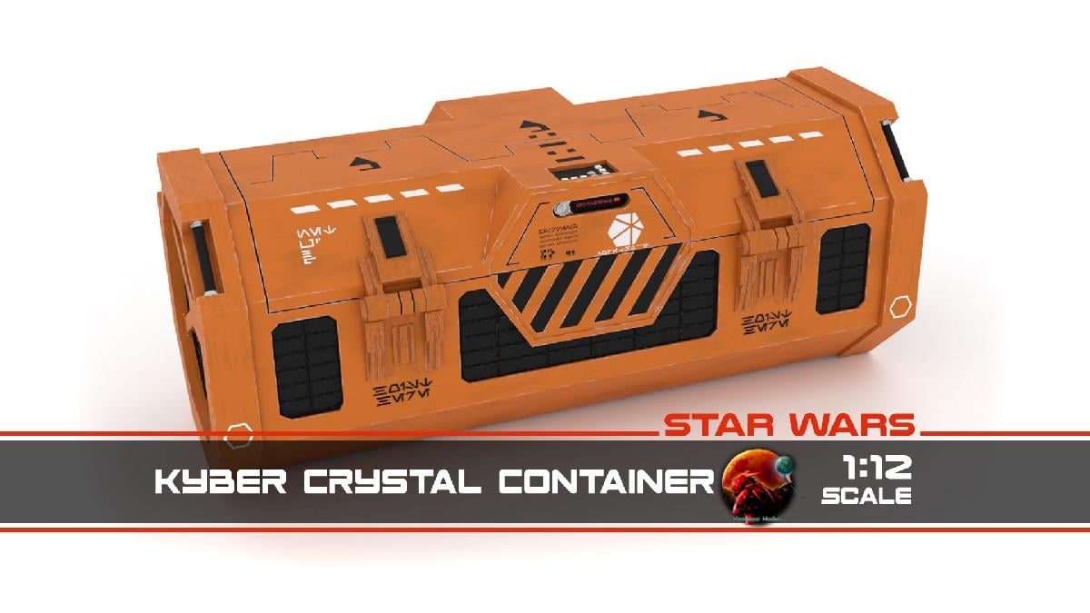 Container de cristal kyber de Star Wars Rogue One (Versao 2)