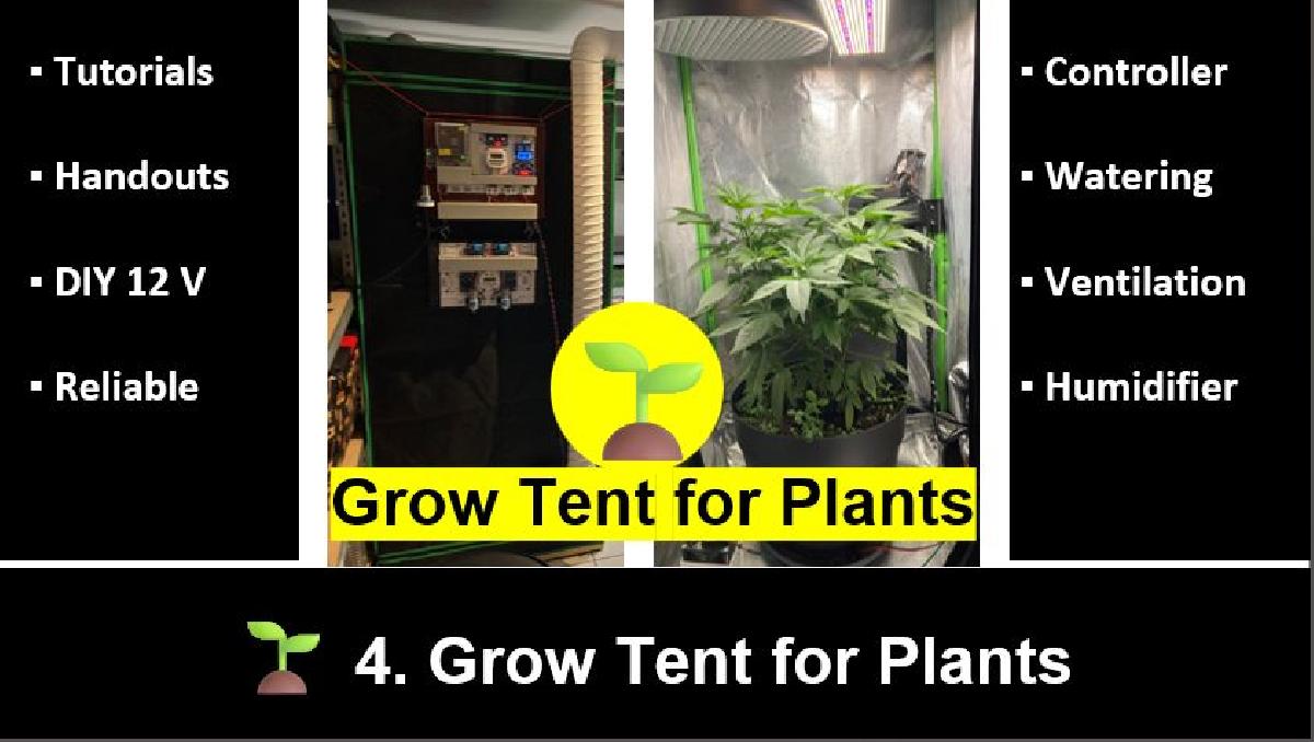 Tenda de Cultivo para Plantas Visao Geral