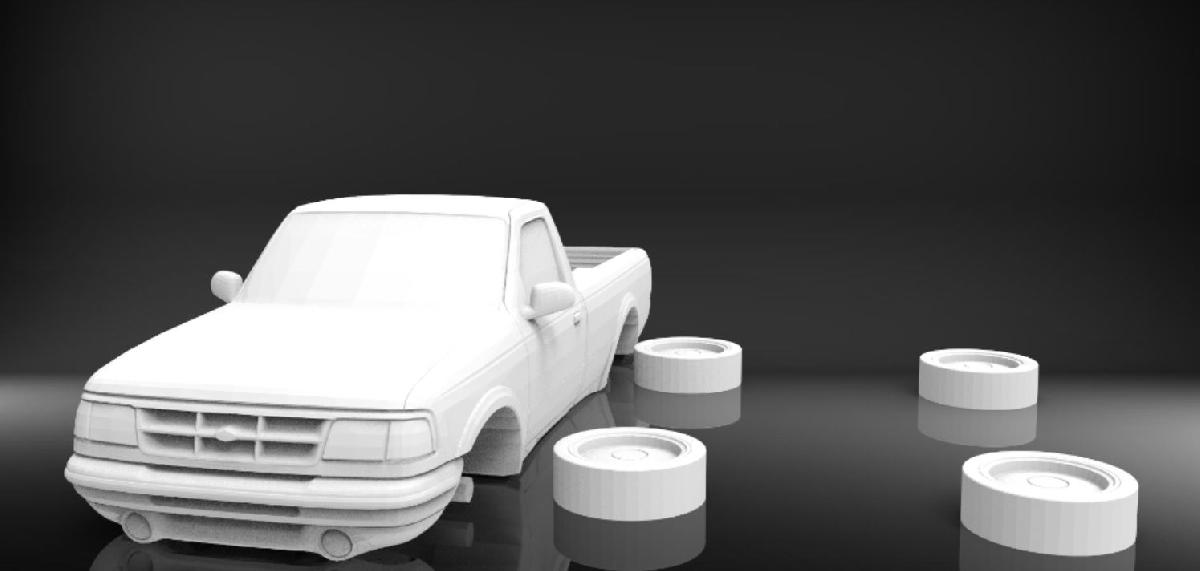 Ford Ranger STL