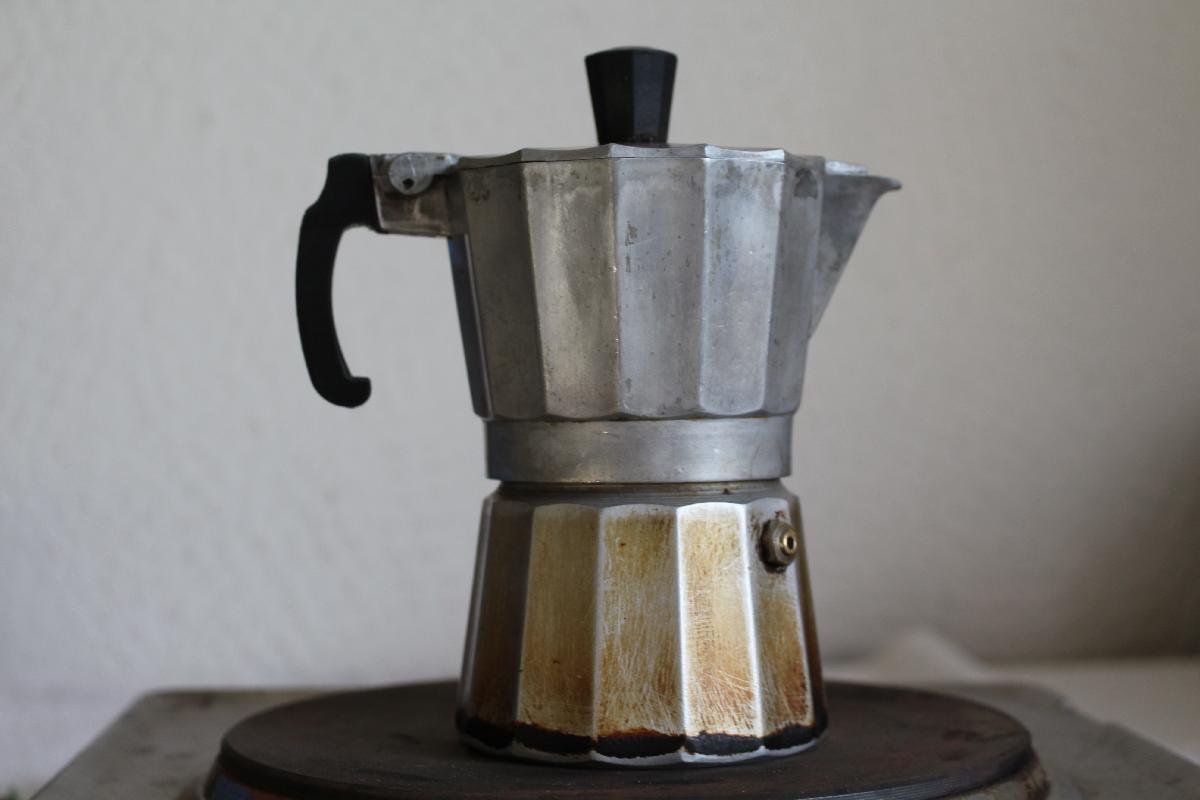 Cabo da cafeteira italiana Oroley 1950