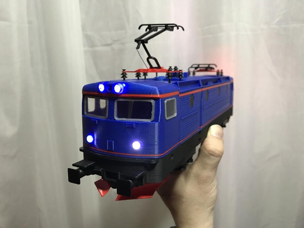 RC6 Locomotive for OS Railway fully 3D printable railway system!