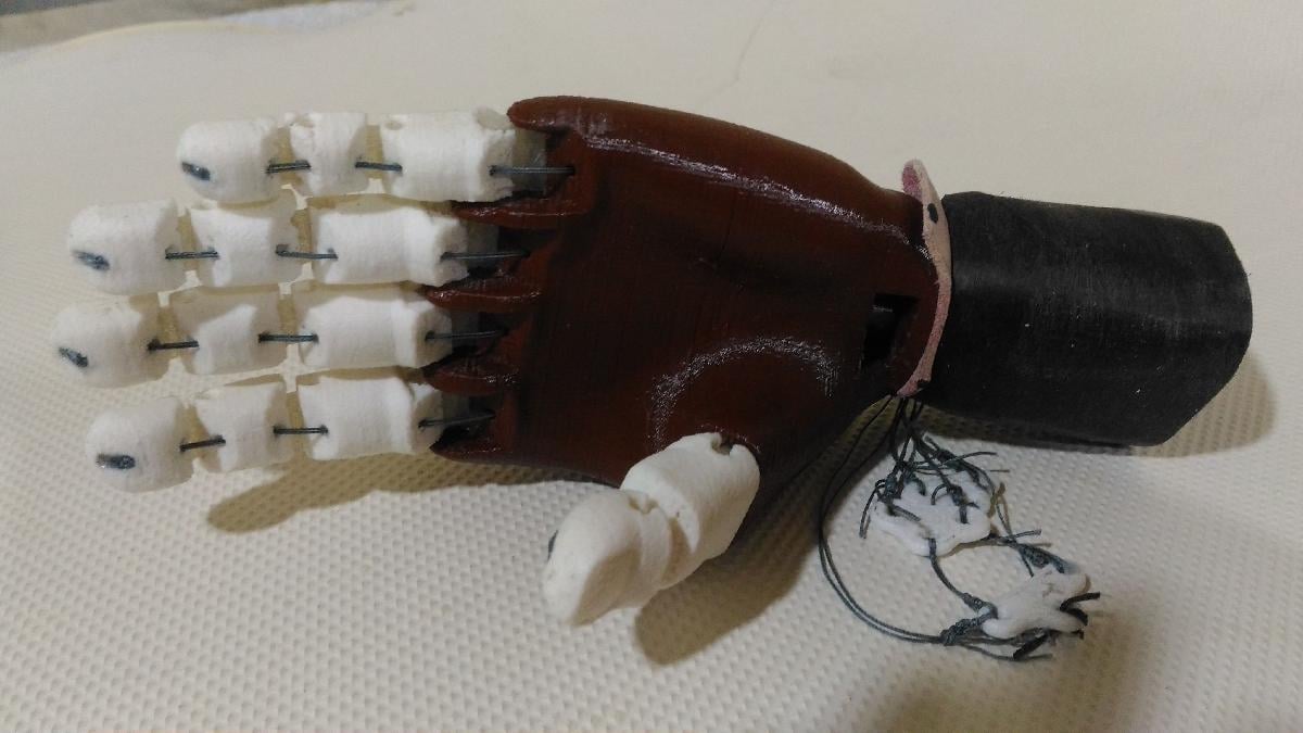 Ferramenta de Escalonamento Automatico de Mao Impressa em 3D   3D PHAST