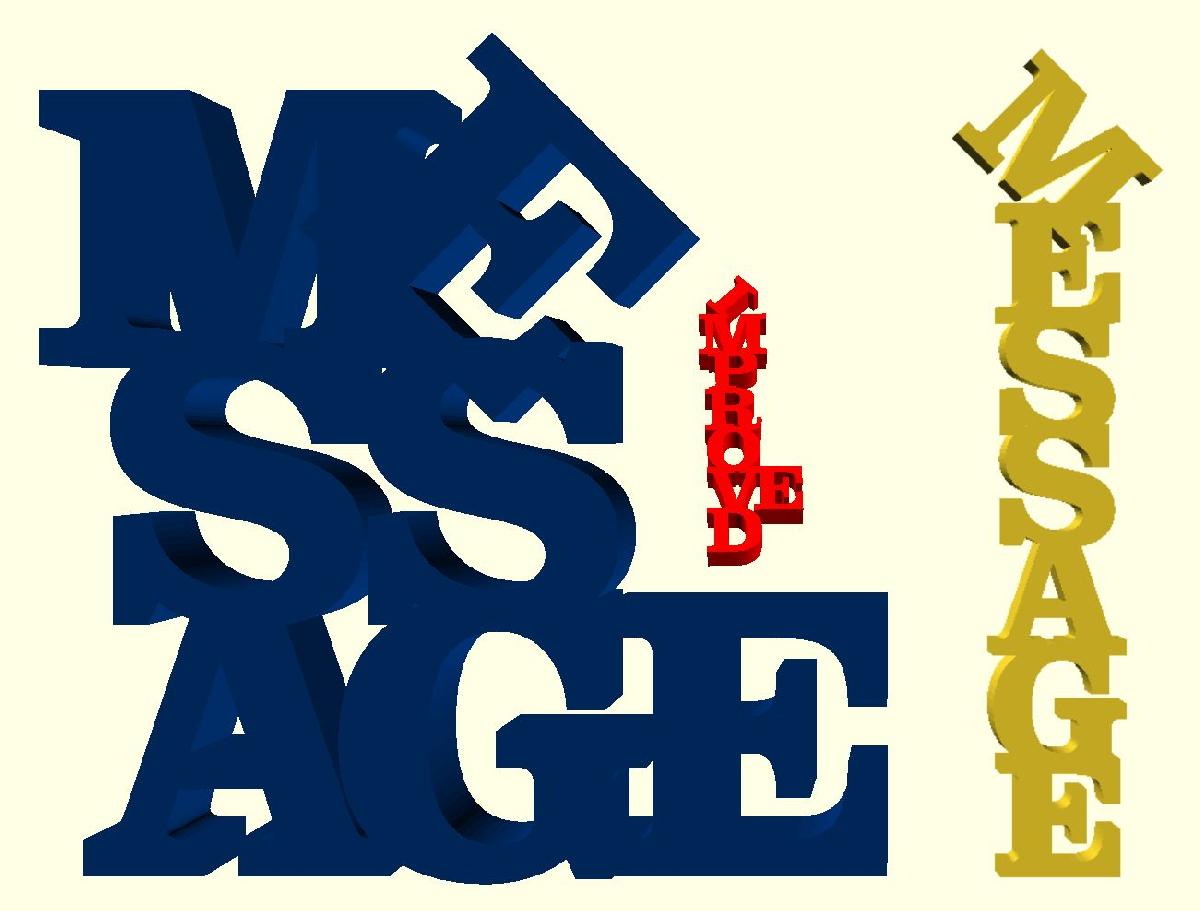 Escultura de Palavra Variavel