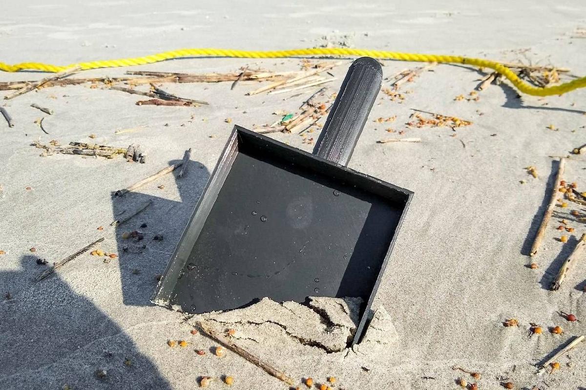 Pa de Amostragem para Pesquisa de Microplasticos em Ciencia Cidada