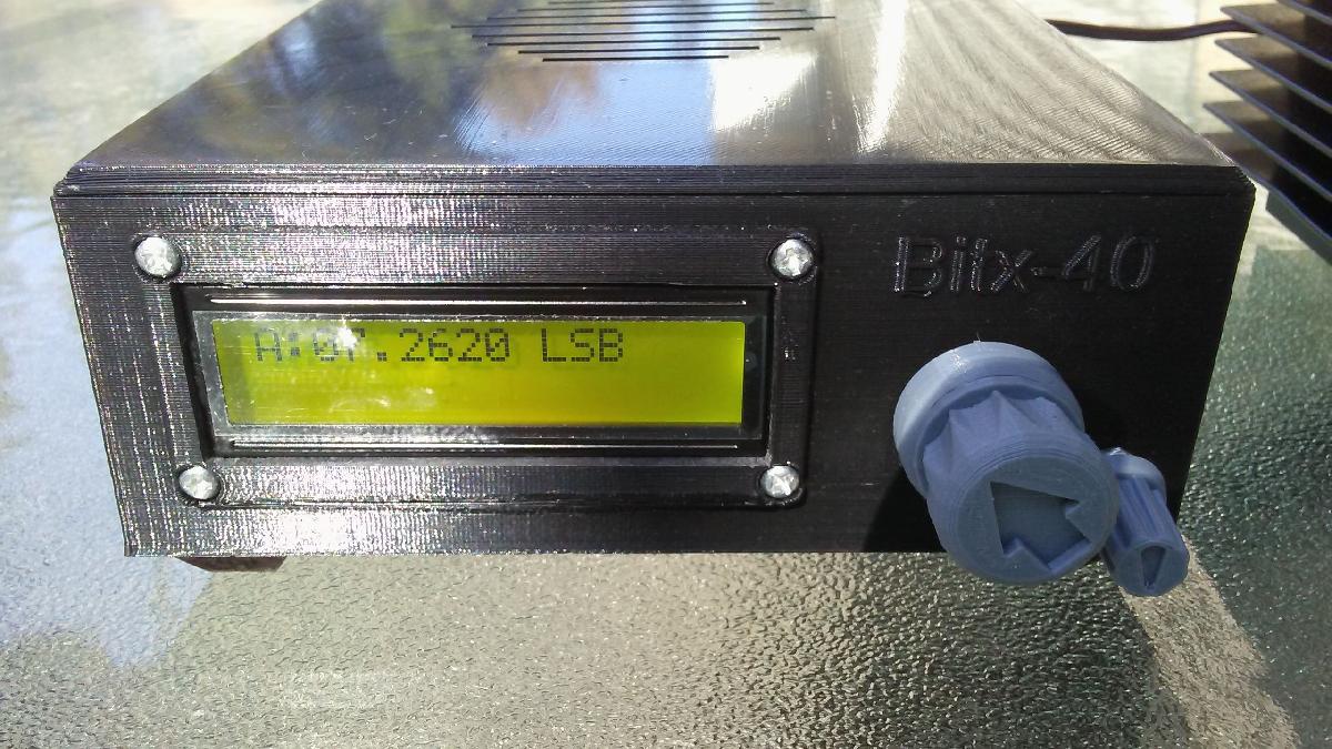 Gabinete Bitx40 REMIX por WB9BBC