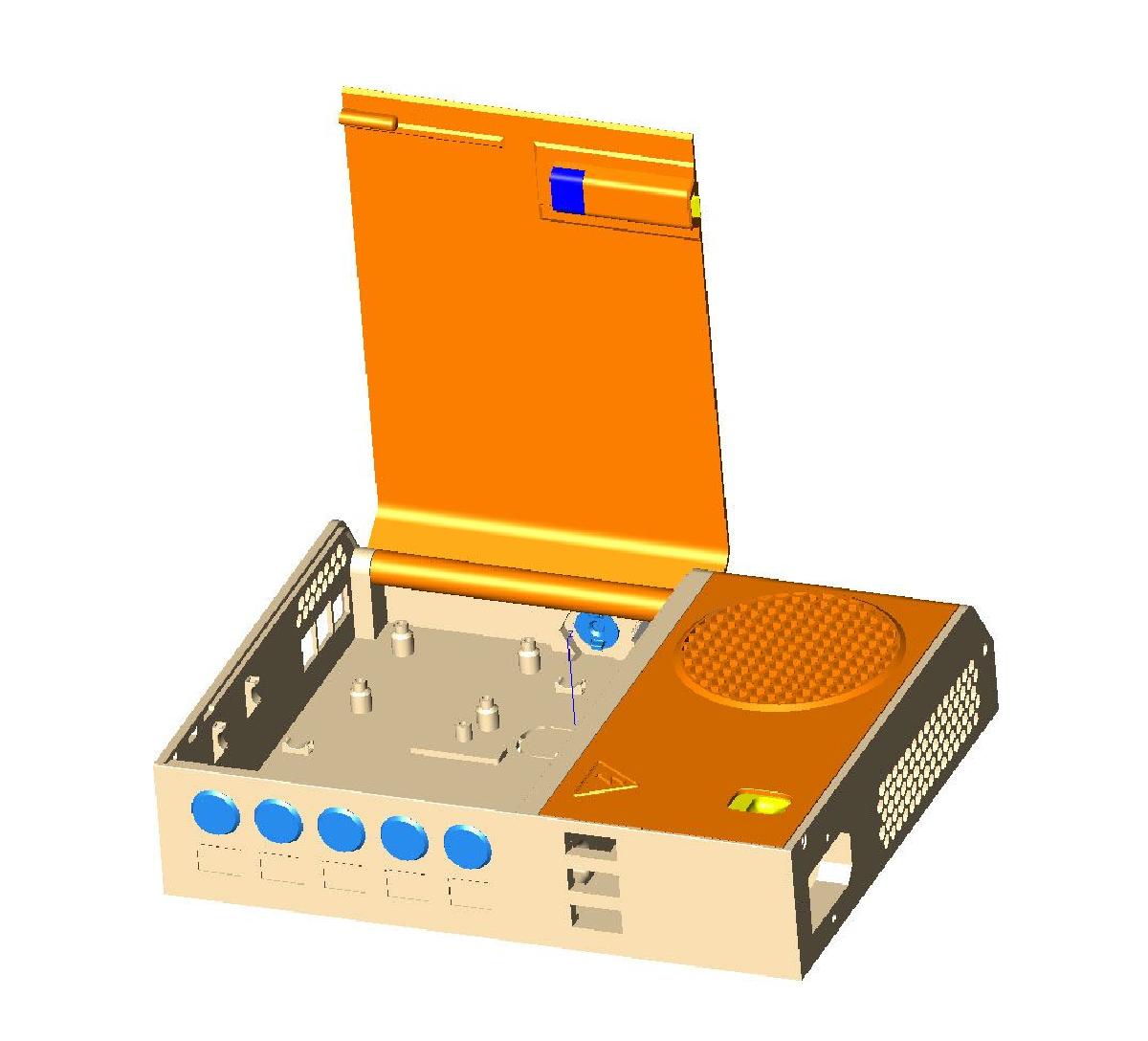 Caixa de Controle para Impressora Raspberry Pi (EM ANDAMENTO)