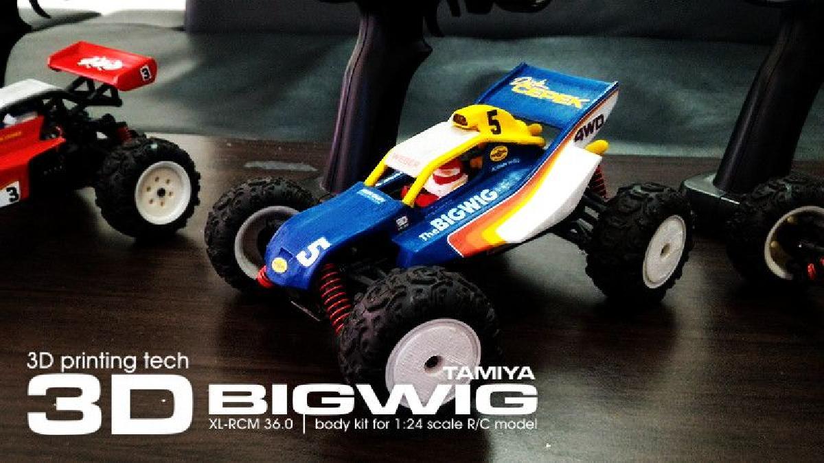 TAMIYA BIGWIG 1:24 kit escala para SUBOTECH