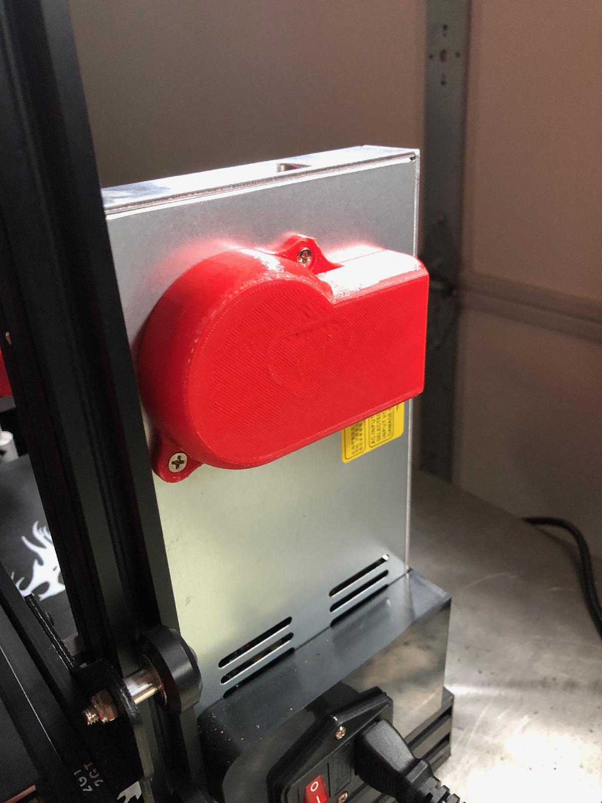 Ender 3 Pro Fonte de Alimentacao Meanwell Baffler