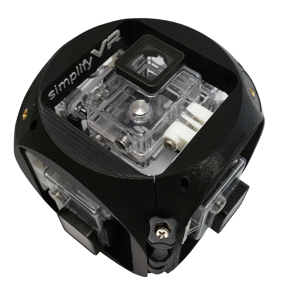 SimplifyVR SVR 206 GoPro Hero4 Video Panoramico VR Panorama 360 Rig