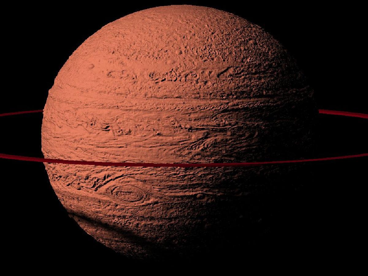Jupiter escalou um em um bilhao