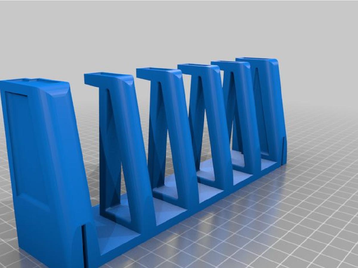 Suporte para Revistas AR (Controle de Parede)