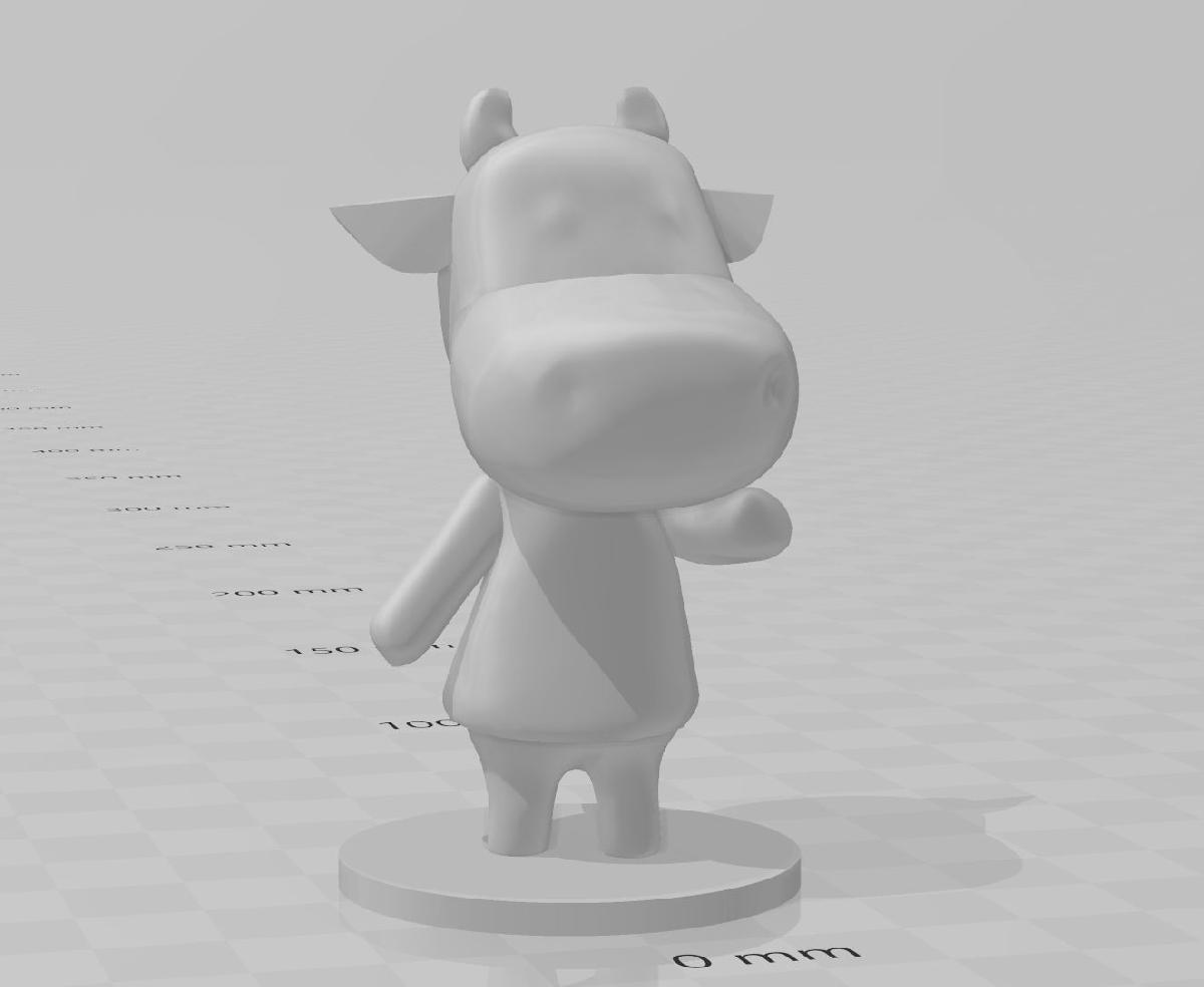 Vaca do Animal Crossing