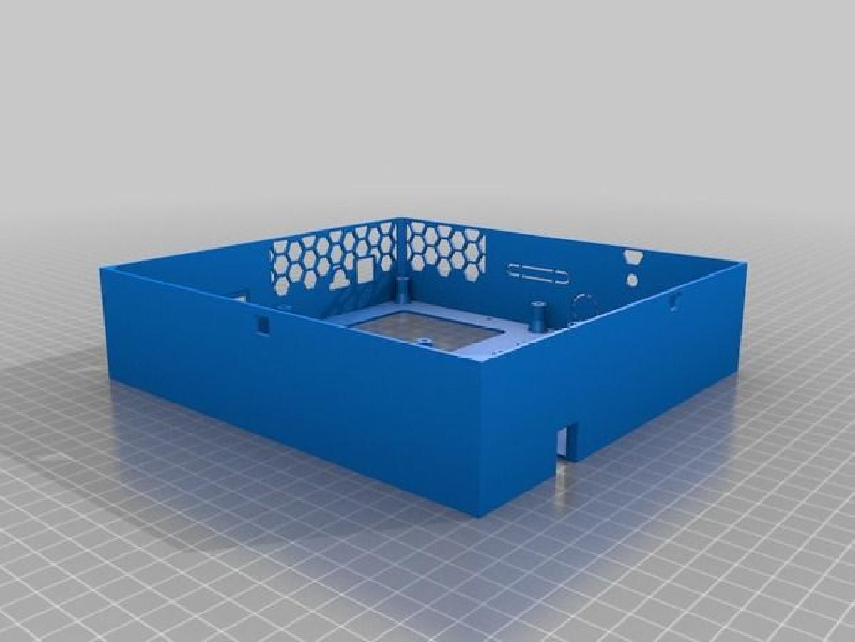 Anet A8 Dual Mosfet, RPi, Rele de 4 Canais e Caixa da Placa Mae com Botao de Reset