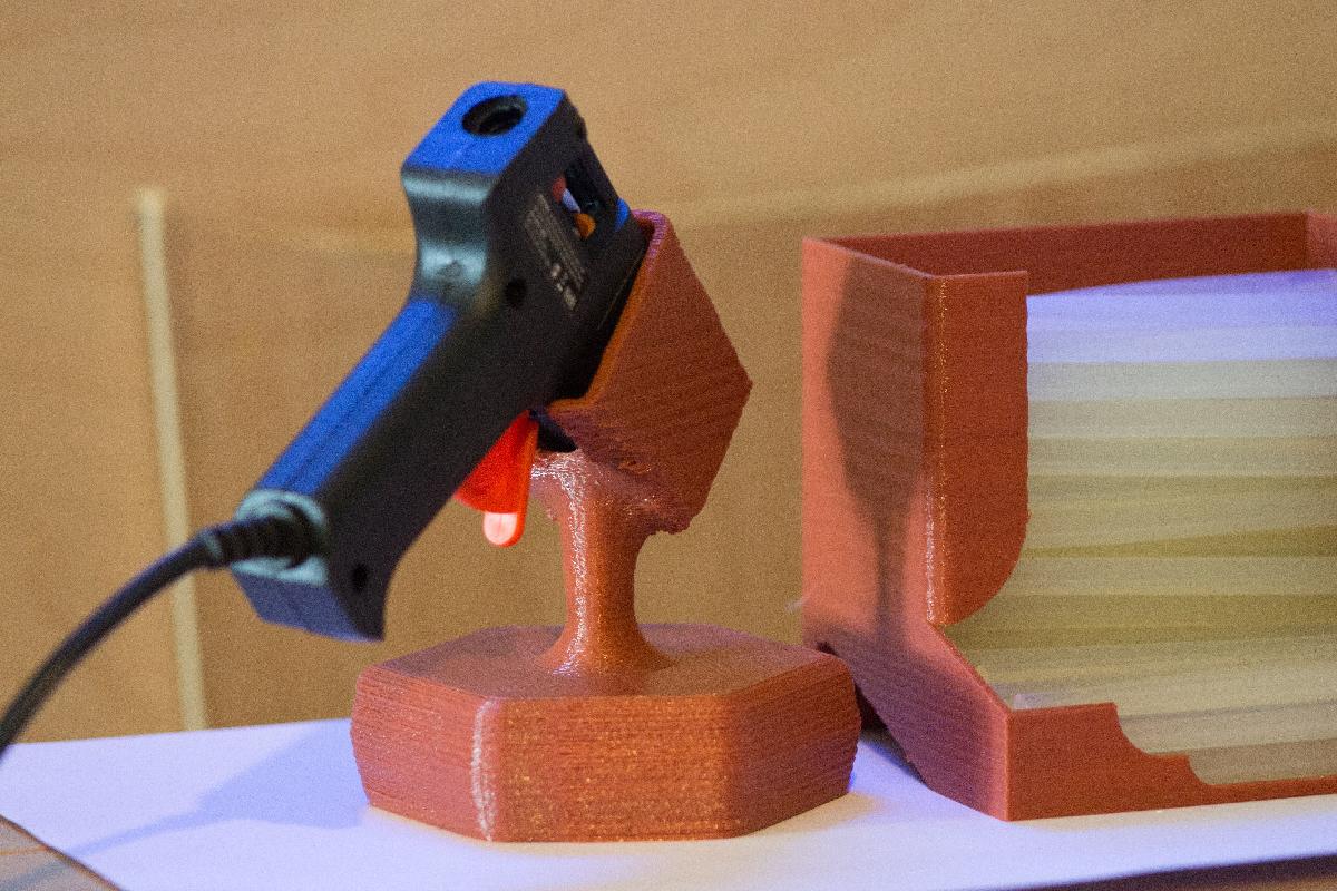 Suporte para pistola de cola quente (7mm)