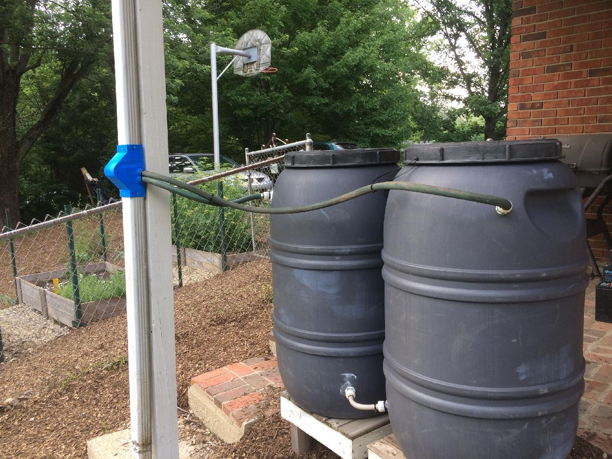 Desviador de Calha para Barril de Agua da Chuva (Personalizavel)