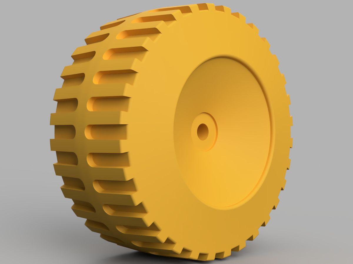 Roda de ATV Fisher Price Explorer 980   1970