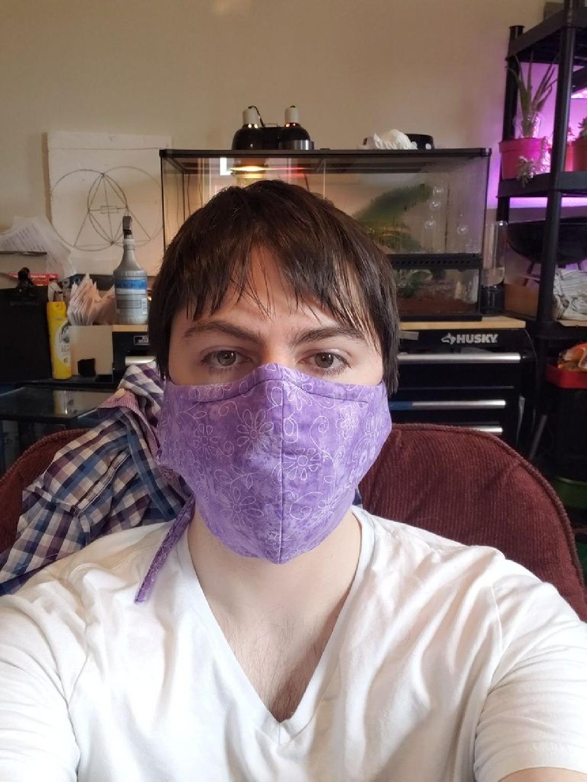 Mascara de tecido de denim JoAnn Fabrics